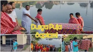 Durga Puja. Saptami puja. #dhanbad #katrasgarh #katraspalace #durgapuja #festival #puja