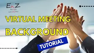 virtual meeting background tutorial