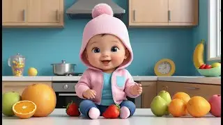 Fruit Salad Color Mix | Fun Color Learning Nursery Rhyme for Kids | Baby Learning Song