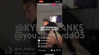 Only Fans Superstar Goes Live @Youkno_redd05 listens to Kyro Swanks for the First Time !!