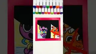 DIY puzzle game 🧩IDEAS SPRUNKI CARDBOARD 🔥 #sprunki #art #puzzle #diy