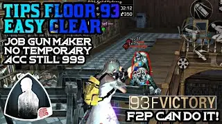 FLOOR 93 DAMAGE HANYA 25 BISA CLEAR! || LIFEAFTER INDONESIA