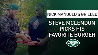 Nick Mangold's Grilled: Steve McLendon Picks Between Burgers | New York Jets | NFL