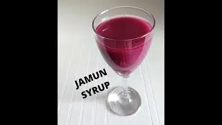 JAMUN SYRUP #JAMUNKasharbat #Jamunkajuice #Nayana'srecipes #Jamun welcomedrink #jamun syrup
