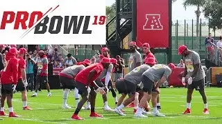 Watching The Pro Bowl Practice + Meeting Players