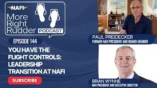 You Have the Flight Controls: Leadership Transition at NAFI #morerightrudder #nafi