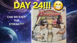 📺 OPENING ONE BLASTER PER DAY UNTIL I HIT THE ANIME 📺!!! 2025 BOWMAN BLASTER SERIES DAY 24!!!🔥🔥🔥 