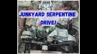 Serpentine belt drive on your classic Ford Truck!