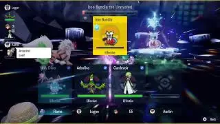 Pokemon Violet - Solo Azumarill defeats 7 star Iron Bundle