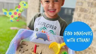 Find dinosaurs with Ethan!