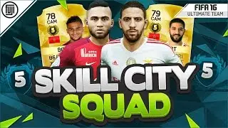 SKILL CITY SQUAD BUILDER! - FIFA 16 Ultimate Team