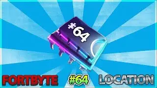 Fortbyte #64 Location Guide - ACCESSIBLE BY ROX ON TOP OF STUNT MOUNTAIN