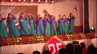 Tkmcps teacher's vibrant performance at Annual day 2k24