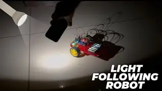 Light Following Robot Kit using Arduino | Build, Program & Explore Robotics!