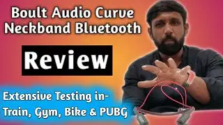 Boult Audio Curve Neckband Bluetooth Earphones Review in Hindi | Best Neckband Earphones Under ₹999?