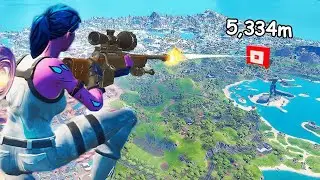 Celui qui RENTRE ce TRICKSHOT IMPOSSIBLE gagne 10000 V-BUCKS sur Fortnite...