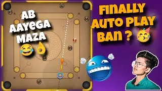 Carrom Pool Auto play ban ?🥳 | Carrom Pool Nazim | Gaming Nazim | Carrom Board