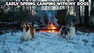 Overnight Camping In Early Spring