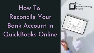 #11: How to Reconcile your Bank Account in QuickBooks Online; Bookkeeping for Etsy Sellers