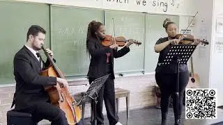 String Teachers at a school Activation (Krayno, Kamo and Pelo)