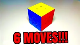 How To Solve A Rubik&rsquo;s Cube In Only 6 MOVES
