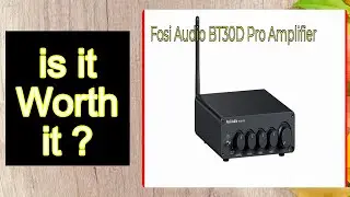 Fosi Audio BT30D Pro Amplifier Features - Important Information