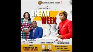 #sundaysecondservice with Rev Zainab Hussein #RhemaWeekMeetings