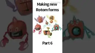 Making new rotom forms part 6 #fanmadepokemon #pokemon #fakemonartist #pokemonart #pokeart #pok&eacute;mon