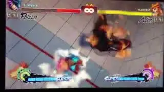 Omega Adon Side Switch Swag Combo Ultra Street Fighter