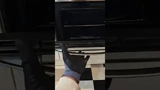 How remove oven door for cleaning or replacement. Check hinges