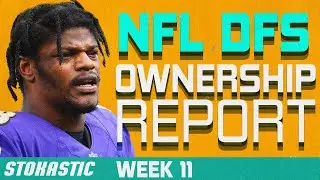 NFL DFS Ownership Report Week 11 | NFL DFS Strategy