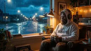 Rainy Night Lofi Radio 🌧️ Jazz Relaxing Music | Cozy Lofi Ambience for Study & Focus