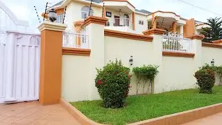4K BEAUTIFUL EAST LEGON KIGALI AVENUE ACCRA GHANA AFRICAN WALK VIDEOS