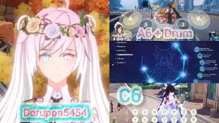 ToF Drum + Weekly Flying and Columbina C6 my First Lunar SSR Casual Stream~