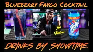 The Blueberry Faygo Cocktail. Drinks By Showtime