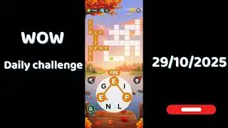 Wow Daily Puzzle October 29 2025 Answers | Wow Daily Puzzle Answers