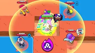 0.1 SECONDS TO SURVIVE! NOOBS SHADE, JUJU vs OP HYPERCHARGE 💀 Brawl Stars 2024 Funny Moments ep.1595