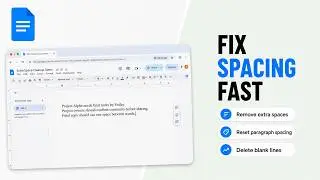 How to Remove Extra Spaces in Google Docs (Extra Space Cleanup)