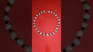 Foil Paper Necklace DIY #diy #craft #kabad se jugaad with sara diy