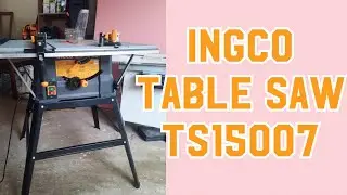 Woodworking: Unboxing Ingco Table saw TS15007 | assembly