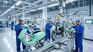 How Electric Scooters Are Made | Full Factory Tour