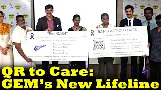GEM Hospital Launches QR Support & Honours Pancreatic Cancer Survivors  Awareness Month Special