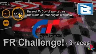 Gran Turismo 1 // Playstation 1 // FR Challenge // Dodge Concept Car