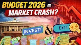 BUDGET 2026 SHOCK!MARKET GIR GAYA! Invest or Exit? 