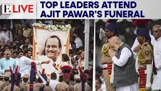 Maharashtra: Ajit Pawar Cremated With State Honours in Baramati, Amit Shah Present&nbsp;| Firstpost Live