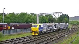 Network Rail Weedkilling Train DR98962+DR98912 6Z07 Carnforth 160517