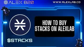 How to buy Stacks #stx on Alexlab