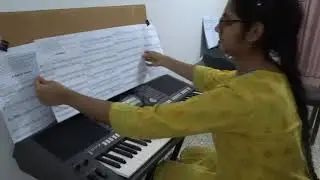 Online exam Trinity College London 2021 Electronic keyboard grade 8 BY Anupama