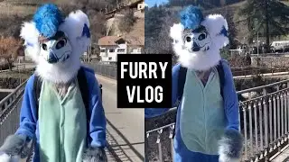 [Dino Mask - Fursuit] - Walk Vlog Fasching Karneval