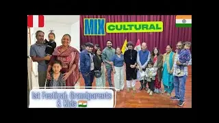 Grandparents Celebrate with Their Grandkids – Loved the Mix of Cultures!